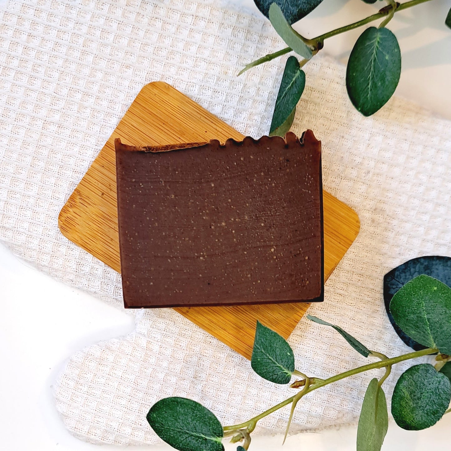 Turmeric soap bar with warm amber scent natural handmade soap NZ