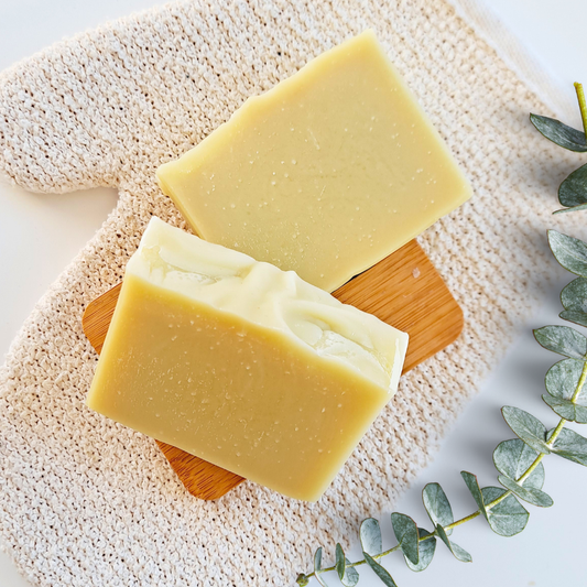 Natural 75% Olive Oil unscented soap bar. Hand made in New Zealand