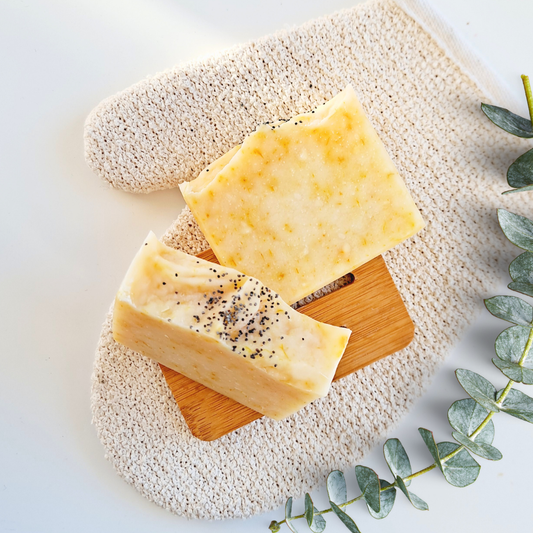 Natural floral soap handmade in New Zealand
