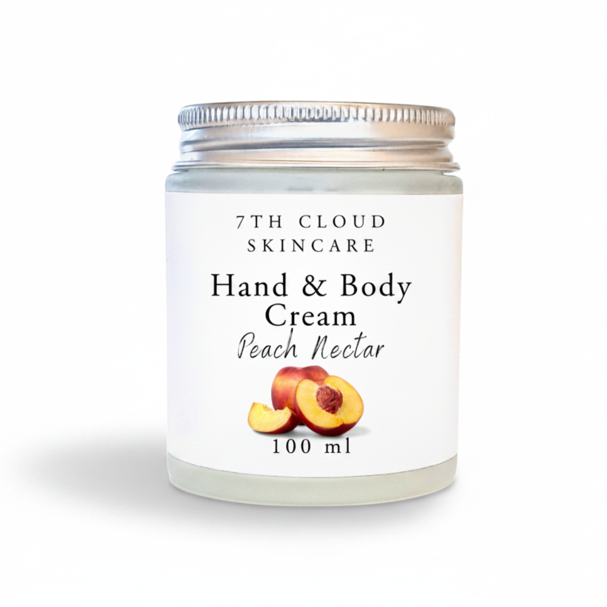 Peach Nectar hand and body cream. Handmade in New Zealand