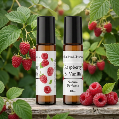 Raspberry and Vanilla roll-on natural perfume handmade in New Zealand