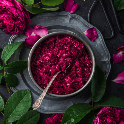 Rose Jam fragrance oil infused with natural Geranium, Lemon, Palmarosa essential oils
