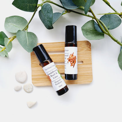 Sandalwood, Basil & Lime - Natural Perfume