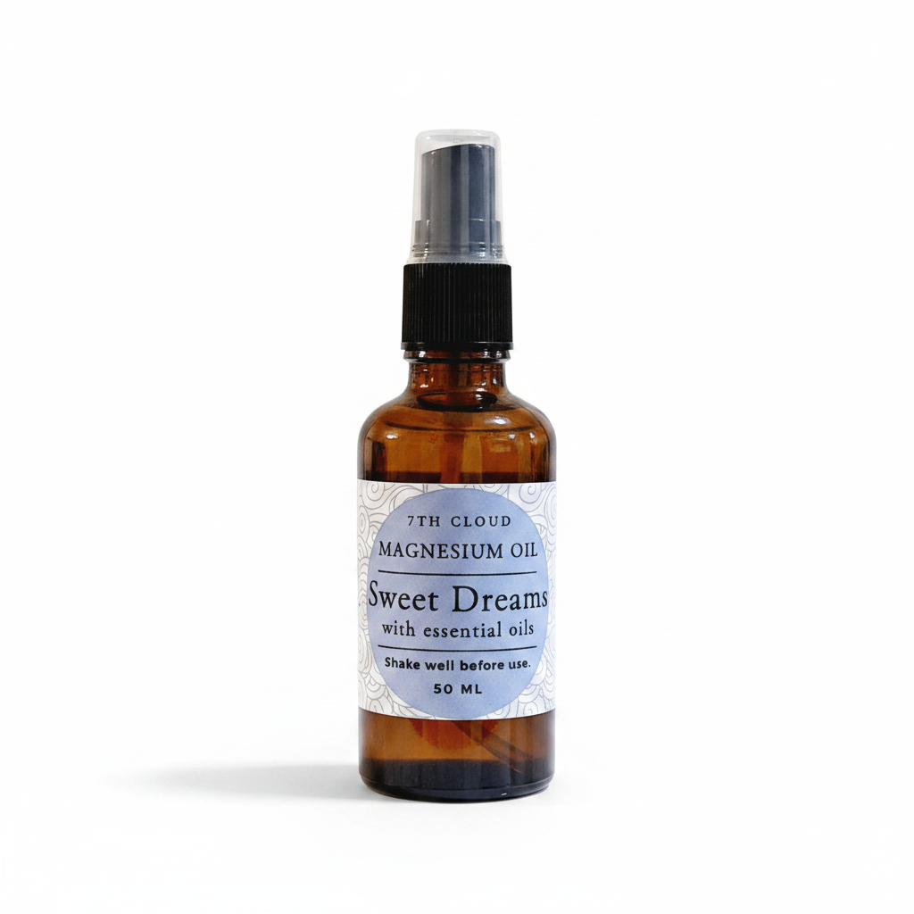 Magnesium Oil spray Sweet Dreams with essential oils blend. Handmade in New Zealand