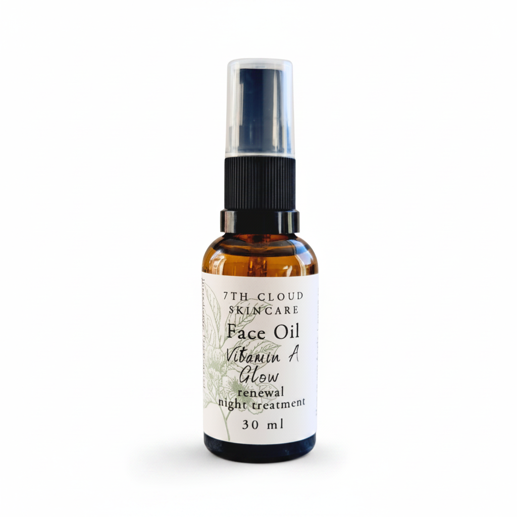 Face Oil with Vitamin A and Camellia. Handmade in New Zealand