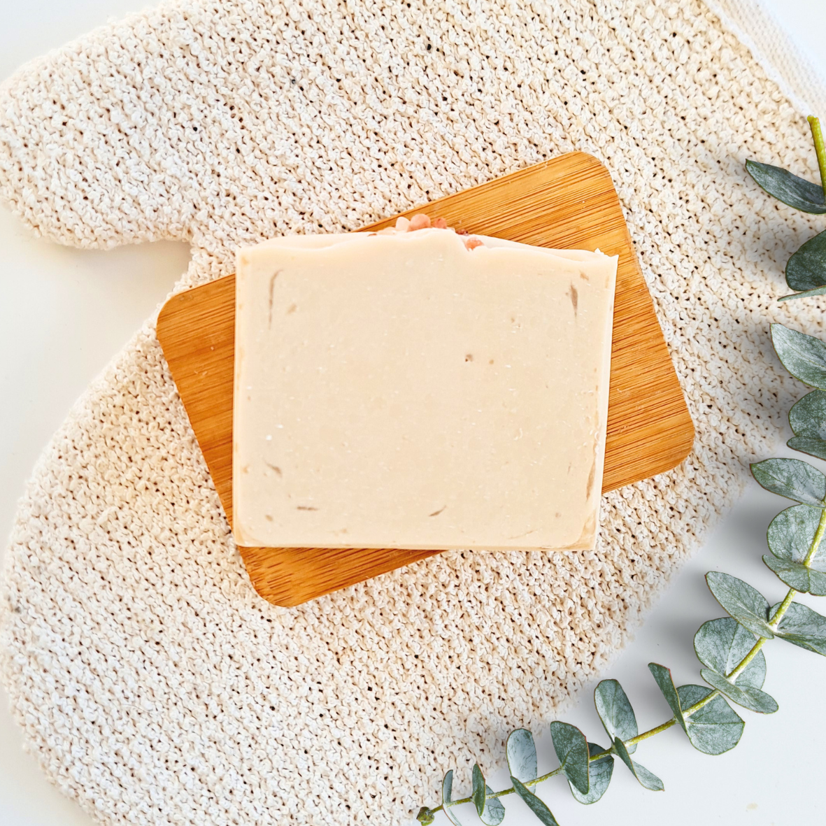 Ylang Ylang Sandalwood natural soap bar. Hand made in New Zealand