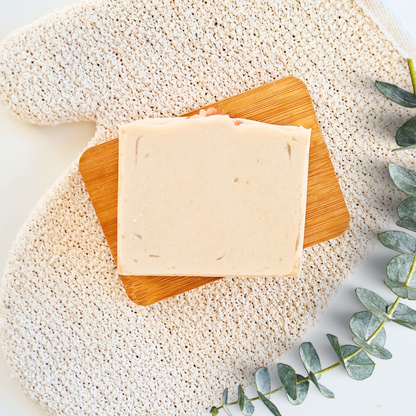 Ylang Ylang Sandalwood natural soap bar. Hand made in New Zealand